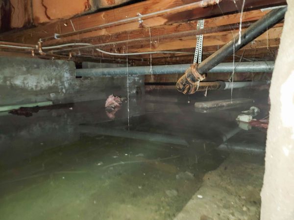 Crawl Space Drying in Fort Pierce