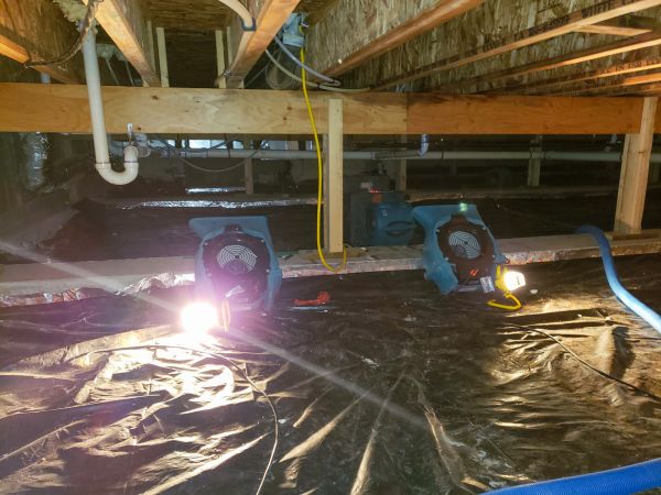 Crawlspace Water Removal in Fort Pierce